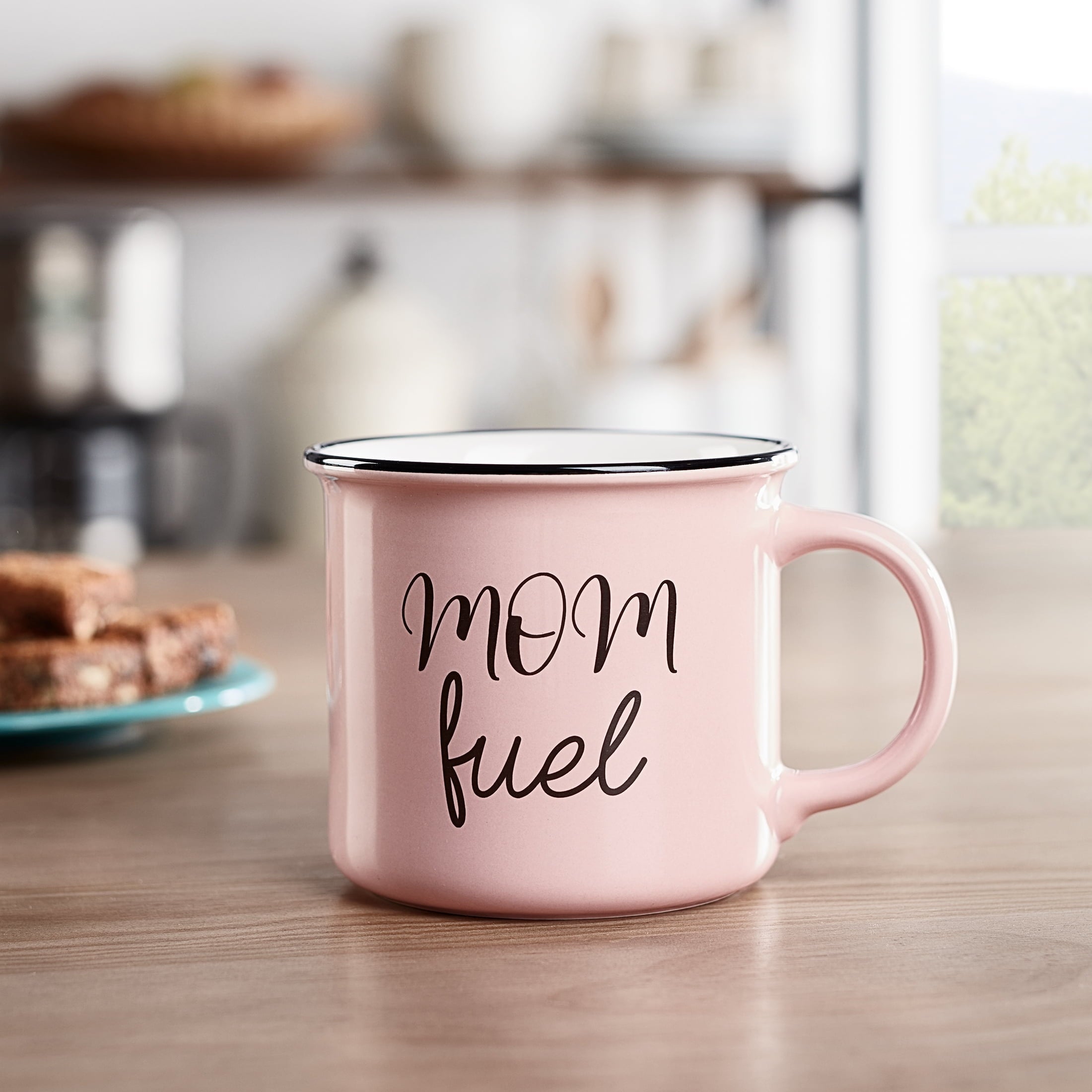 Charming Pink Stoneware Mom Mug - 15.21-Oz - JD Gifts