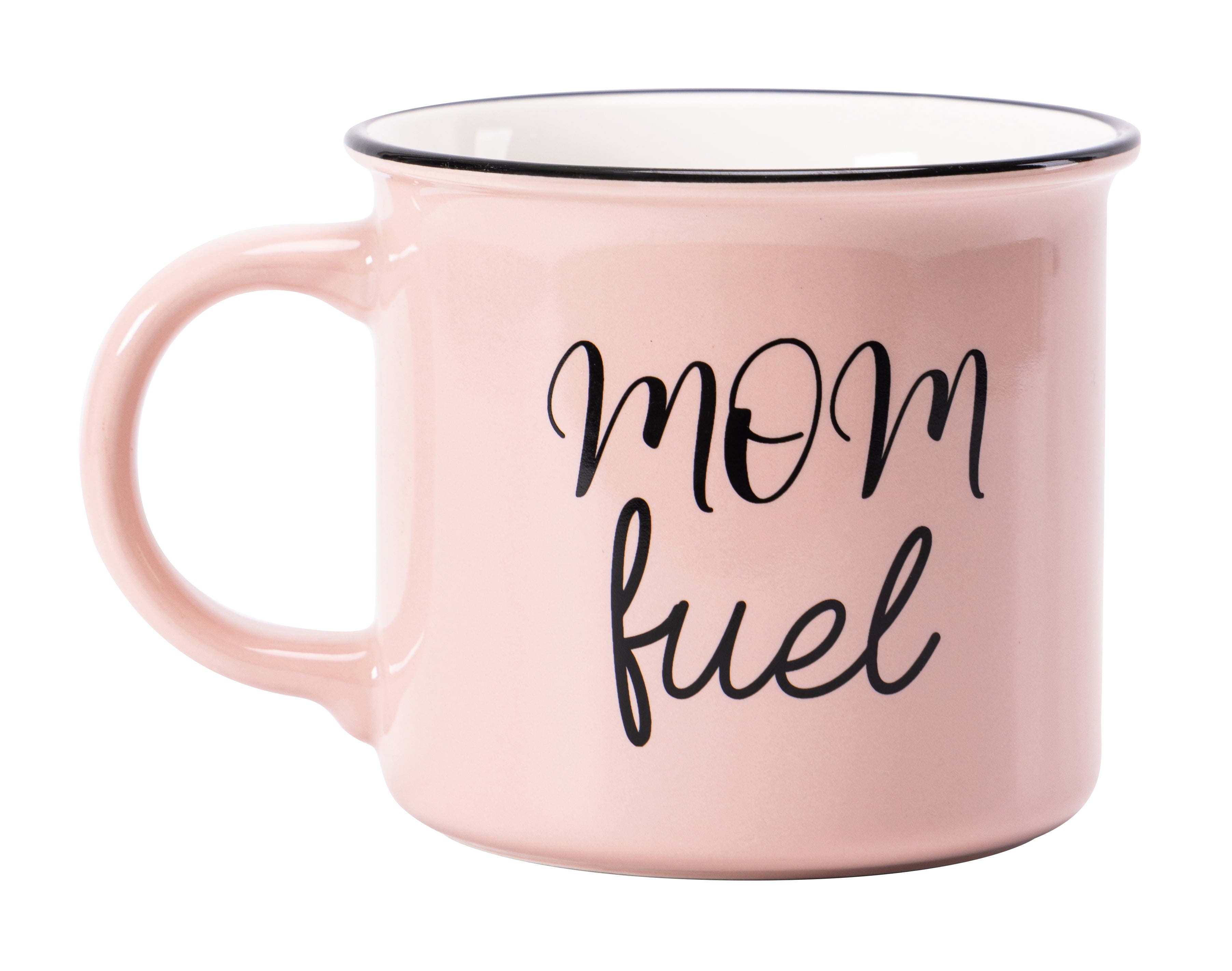 Charming Pink Stoneware Mom Mug - 15.21-Oz - JD Gifts