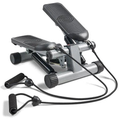 Compact Sunny Mini Steppers with Resistance Bands and LCD Monitor - Ideal Home Workout Equipment - JD Gifts