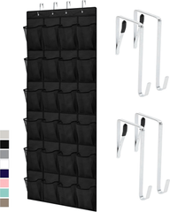 XL Over-the-Door Shoe Organizer – 24-Pocket Heavy-Duty Hanging Storage Solution - JD Gifts