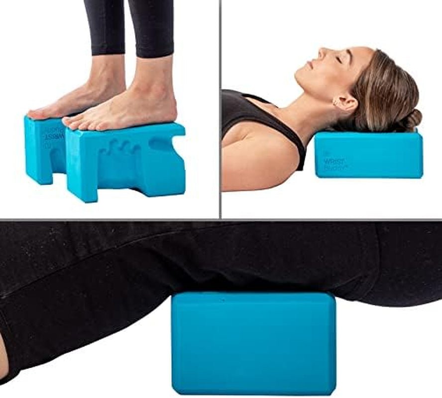 Premium Yoga Blocks Set: Ultimate Support for Wrist Pain, Comfort, and Grip Strength | Enhance Balance Fitness and Exercise | Includes EVA Foam Yoga Accessories | Perfect Yoga Gifts - JD Gifts