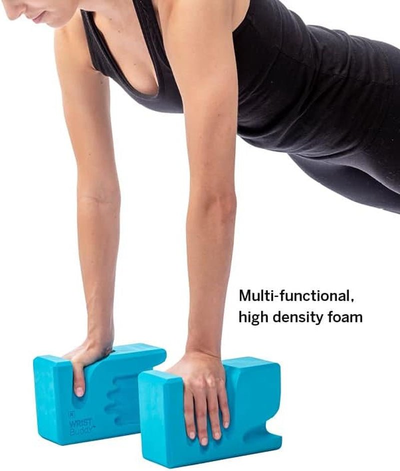 Premium Yoga Blocks Set: Ultimate Support for Wrist Pain, Comfort, and Grip Strength | Enhance Balance Fitness and Exercise | Includes EVA Foam Yoga Accessories | Perfect Yoga Gifts - JD Gifts