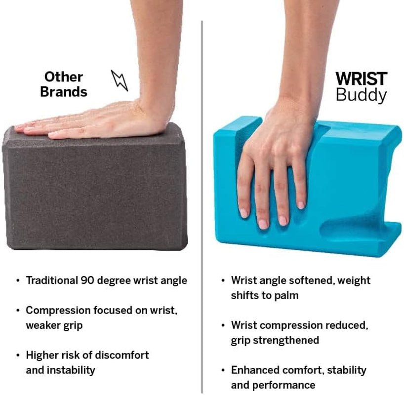 Premium Yoga Blocks Set: Ultimate Support for Wrist Pain, Comfort, and Grip Strength | Enhance Balance Fitness and Exercise | Includes EVA Foam Yoga Accessories | Perfect Yoga Gifts - JD Gifts